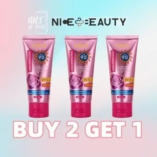 【BUY 1 TAKE 1】NICE LBLS beauty Skin Care Facial Sunscreen Cream SPF 90+ Sunblock Lotion 60ml