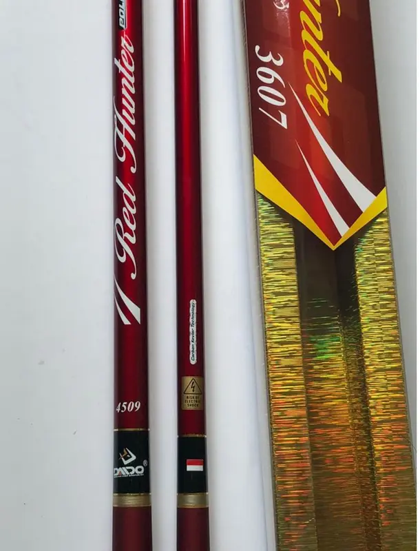 Joran Pancing Carbon Kevlar Kaku Tegek Daido Red Hunter 360. 450 2