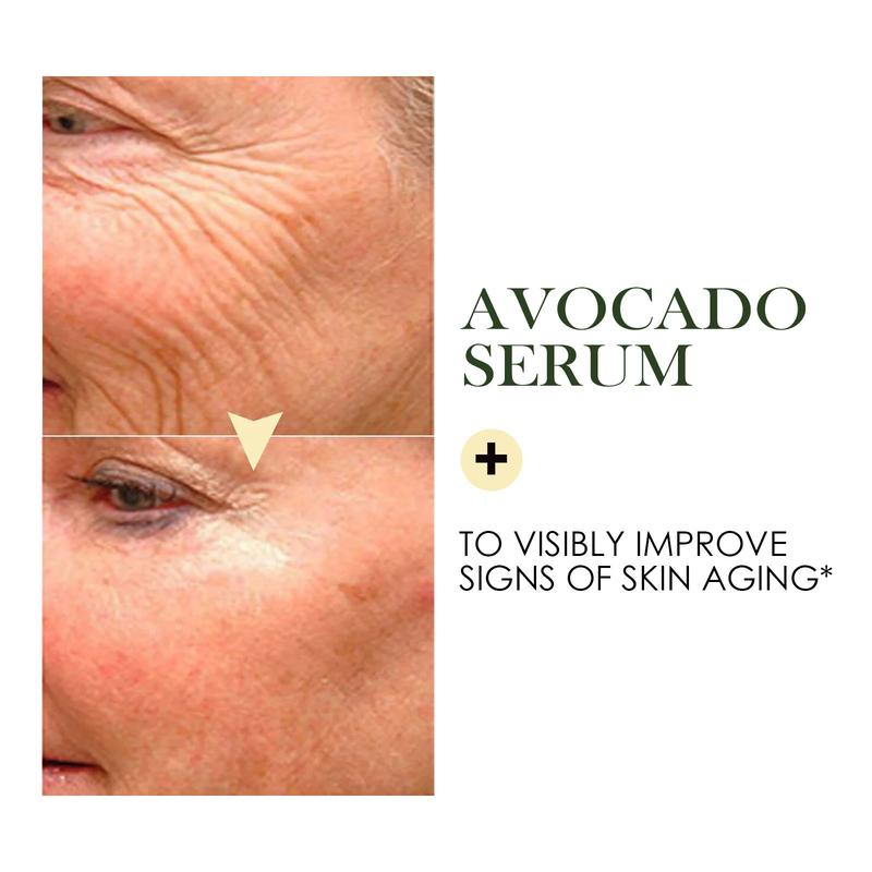 Product Introduction of EELHOE Avocado Watermelon Facial Serum Fades Fine Lines Tightens Pores Hydrates Moisturizes Whitens Essence 7