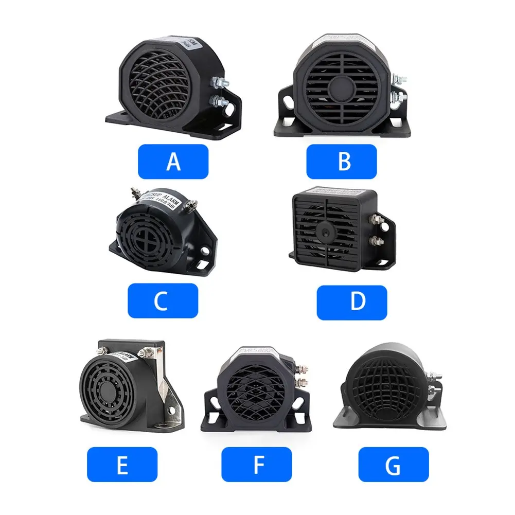 107dB Backup Car Speaker: Enhance Safety with Easy Installation & Versatile Use!