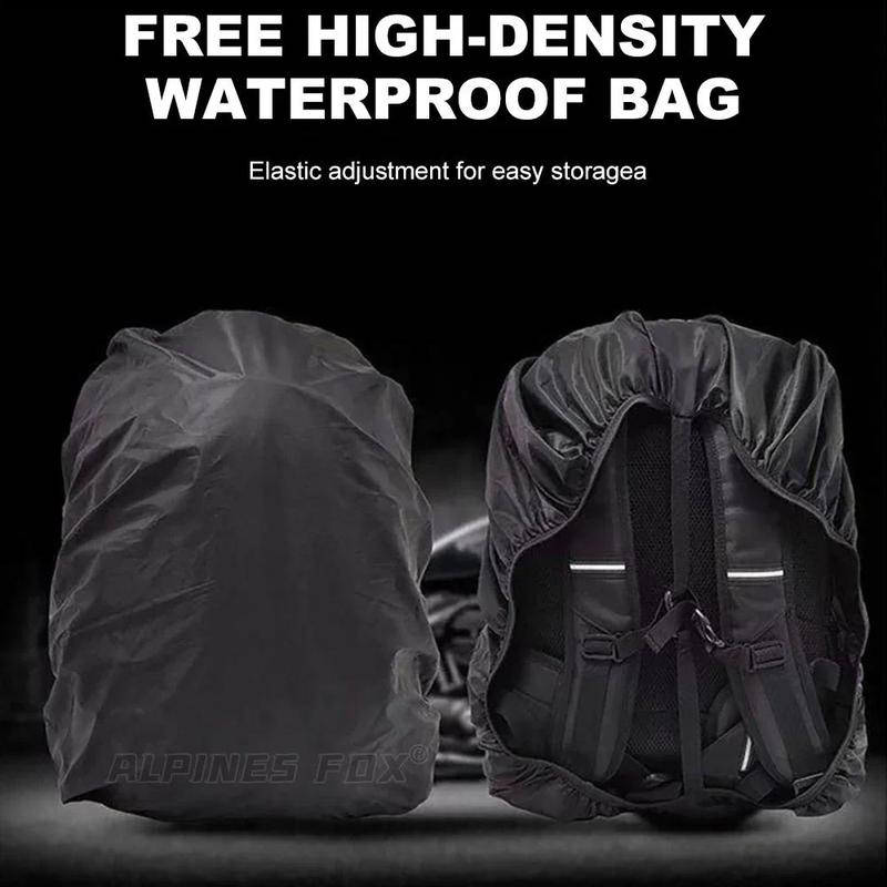 Product Introduction of ROCK BIKER 18-24L Carbon Fiber Motorcycle Tail Bag Waterproof Motorbike Rear Back Seat Bag Moto Helmet Travel Bag Rider Backpack 51