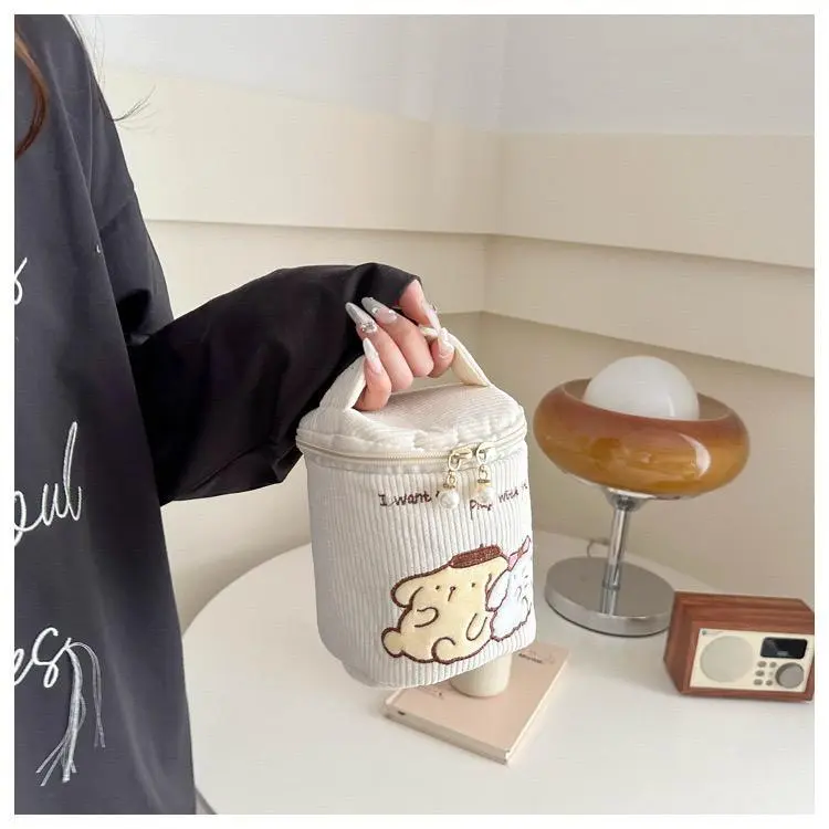 (NEW) TAS KOSMETIK LUCU/TAS EMBER/TAS SERBA GUNA/TAS PENYIMPANAN KARAKTER KUROMI,CINAMOROLL,MELODY 8