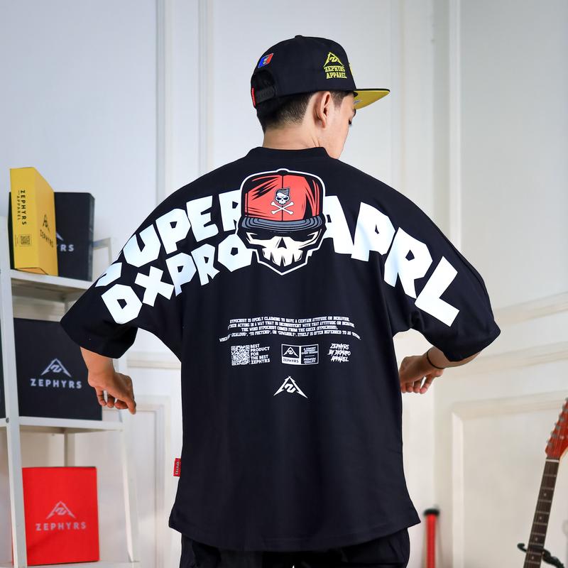 Kaos Oversize SUPER DXPRO APPAREL 16S DISTRO TEBAL kain 5