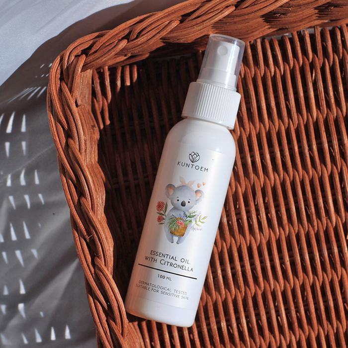 Gambar Kuntoem Essential Oil with Citronella (Mosquito Spray) dari Kuntoem.id Kota Administrasi Jakarta Selatan Tokopedia
