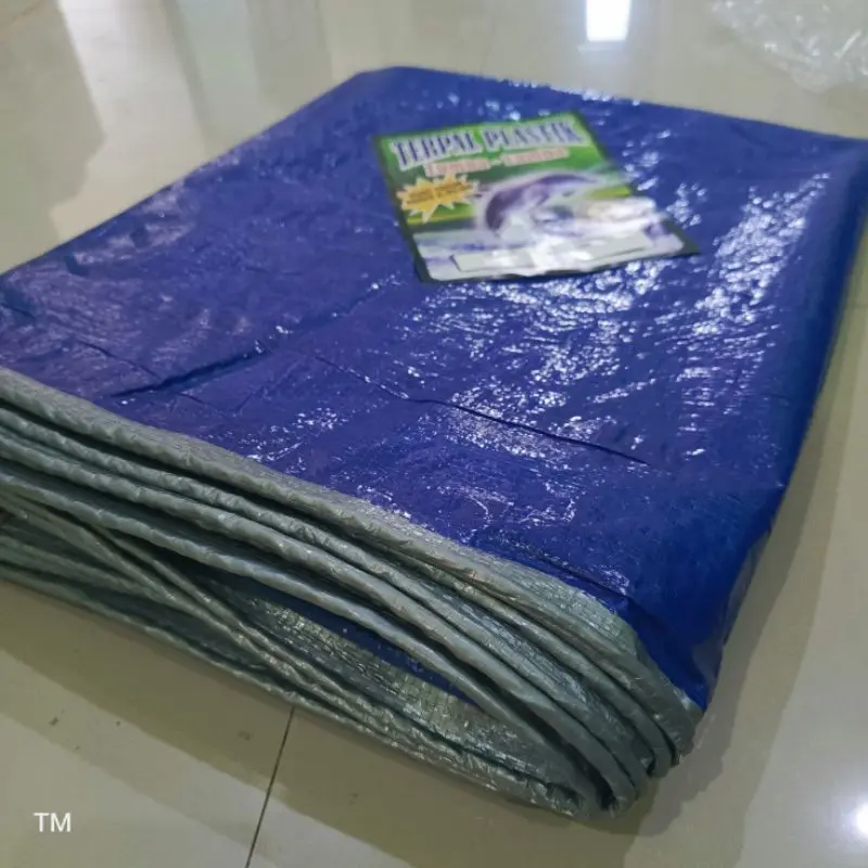 Terpal plast A3 Premium ukuran 4x6 4x4 5x6 4x5 4x7 2x2 2x3 2x4 2x5 3x3 3x4 3x5 meter Plastik terpasang ring mata Tali tahan matahari waterproof terpal anti air 2x2 Ayam terpal  a5