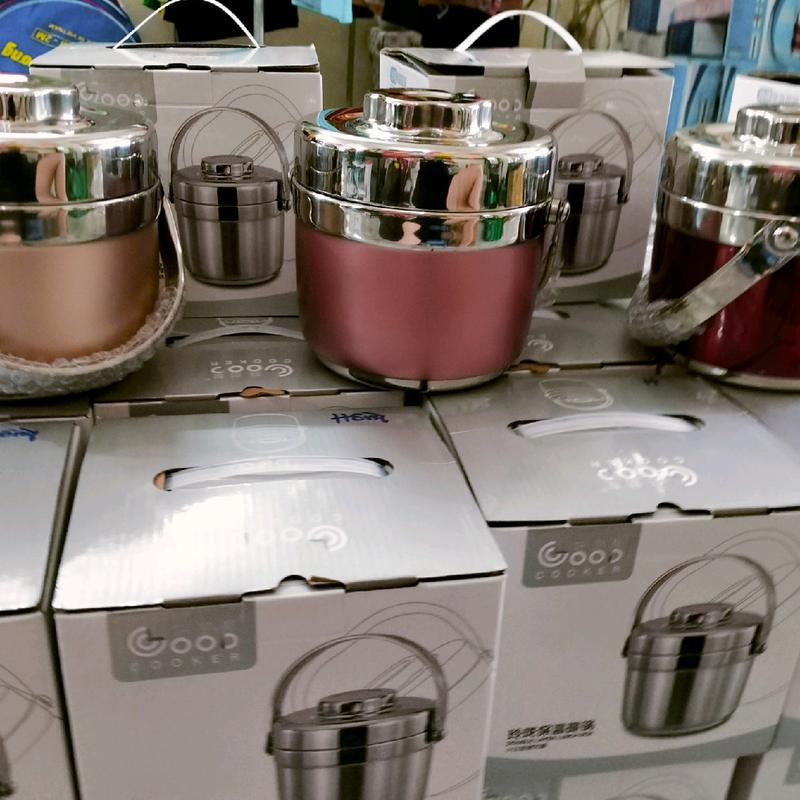 Cặp Lồng 2 Tầng Inox 304 Giữ Nhiệt Cực Tốt Loại 1.3L và 1.5L Hộp Đựng Cơm An Toàn Tiện Lợi Cho Văn Phòng và Công Nhân