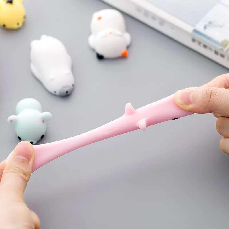 Product Introduction of 50-5PCS Mochi Squishies Kawaii Anima Squishy Kids Antistress Ball Squeeze Party Favors Stress Relief Toys For Birthday 11