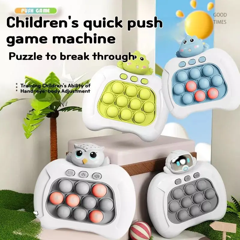 (BISA COD) Mainan Pop It Kuromi Elektronik Push Bubble Challenge Fidget Toys Squishy Game Anak Popit Elektrik Musik Set Hadiah Toys 7
