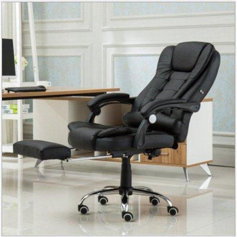 Ghế văn phòng FUJIKO 6600: Ghế giám đốc bọc da, có massage, xoay 360 độ, tựa lưng và tựa đầu êm ái.