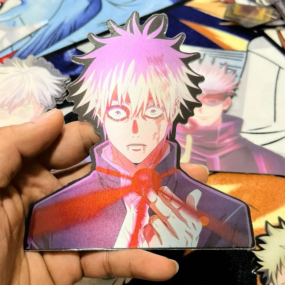 Jujutsu Kaisen - Waterproof Lenticular Sticker or Keychain_JK02