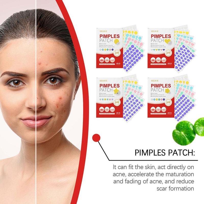 Product Introduction of 240pcs Salicylic Acid Acne Patch Colorful Heart Star Acne Shaped Pimple Patch N6S9 35