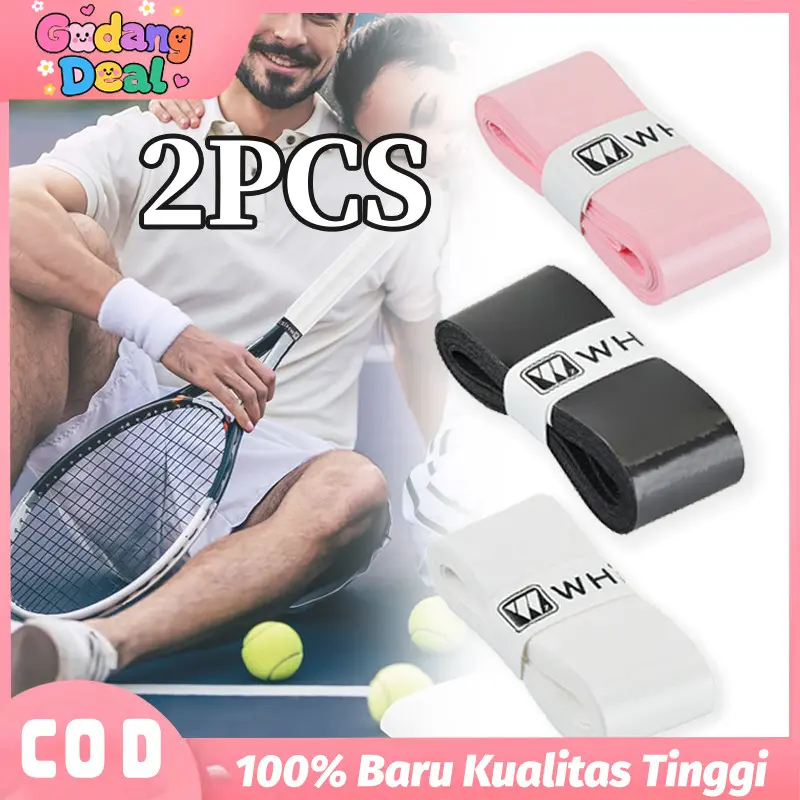 2pcs Overgrip // Tenis Grip Tennis Overgrip Grip Raket Tenis Head Wilson Profile Smooth Murah Nyaman