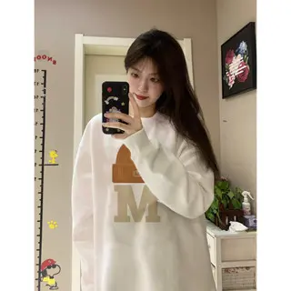 GB05*A0905 FORTEID.PRINT Sweater Lengan Panjang Hat printing Korean Style/Sweater Oversize/Baju Wanita/Switer Wanita/Switer/Street style Wanita Oversize Korean Style Sweater  Oversize crewneck Wanita   crewneck cewek aesthetic sweater oversized 4
