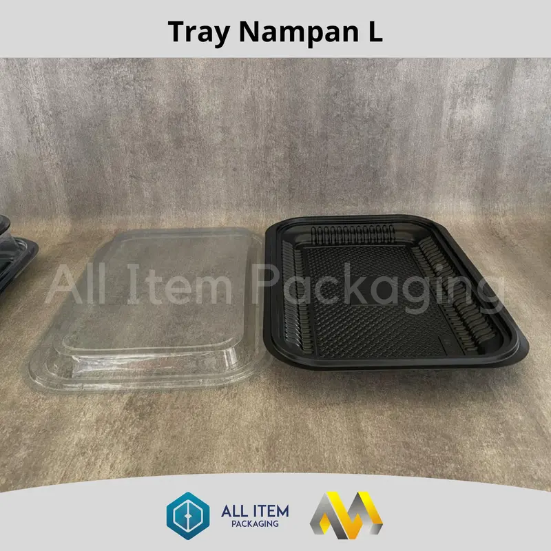 Tray Nampan Plastik L MKP / Nampan Mika Besar @10 Pcs Kitchenware 1