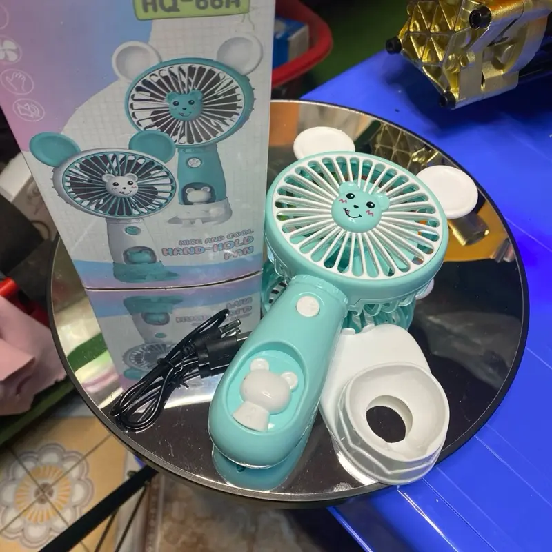Quạt mini cầm tay hình các con vật 4