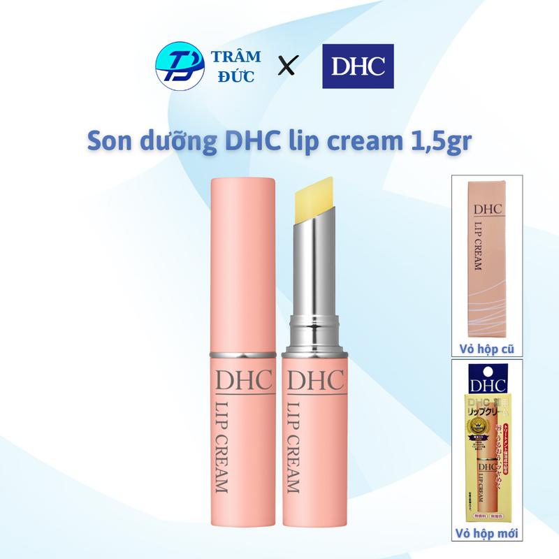 DHC Lip Cream Son dưỡng môi dưỡng ẩm, làm mềm môi 1,5g son duong Nữ