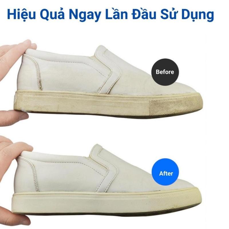 Chai Vệ Sinh Tẩy Trắng Giày Thể Thao - Nước Lau Giày Dép Túi Xách Plac - Hàng Chính Hãng Tẩy Trắng Ngay Lần Đầu Sử Dụng 7