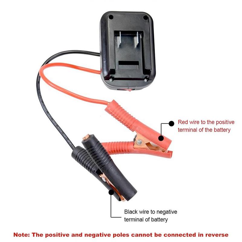 Bộ Chuyển Đổi Khởi Động Khẩn Cấp Ô Tô, 12V, Cho Dụng Cụ Điện Makita, Không Bao Gồm Pin, Bộ Chuyển Đổi Nguồn Khởi Động Ô Tô Đa Chức Năng, Thích Hợp Cho Makita 8
