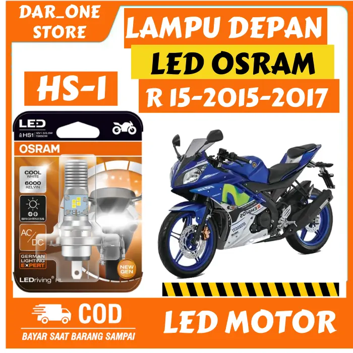 Lampu Depan Led Yamaha R15 Original Osram