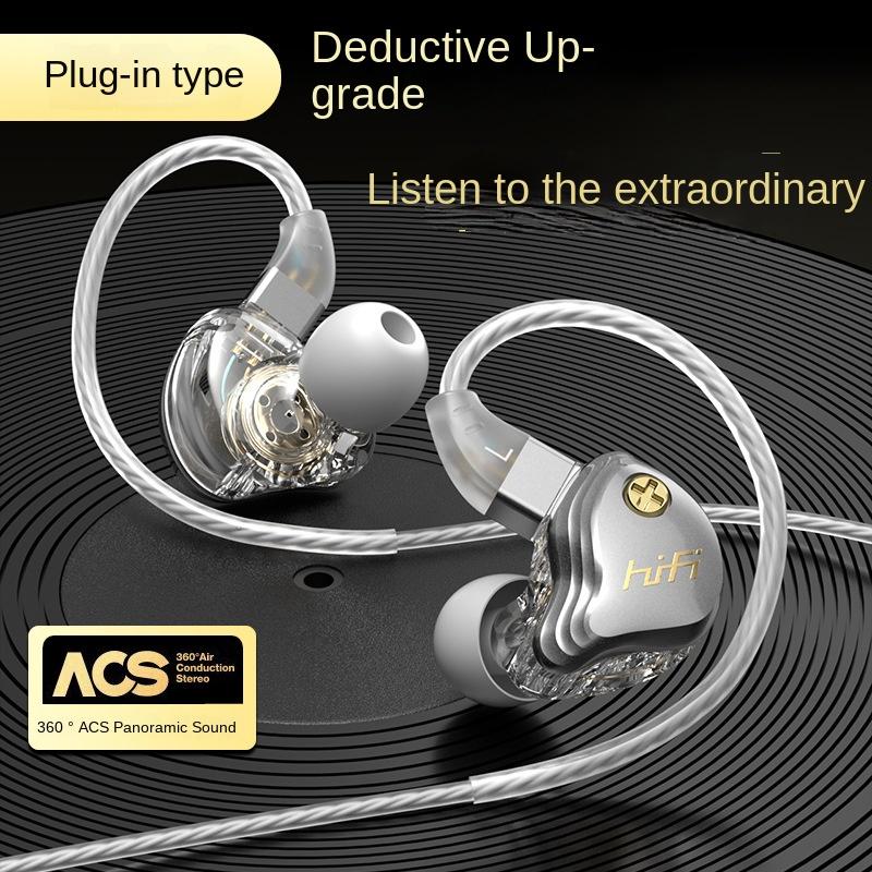 Tai Nghe Trong Tai Có Dây, Hàng Mới Về, Âm Trầm, Có TypeC Và 3.5Mm, Tai Nghe Earphone 0