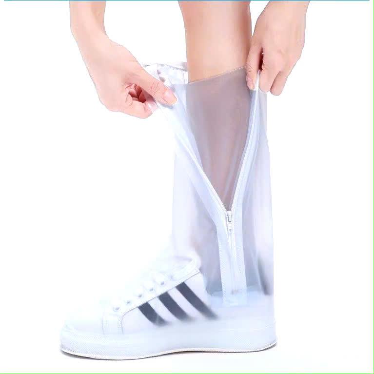  Giày cao su chống nước chống trượt thời trang cho người lớn thiết kế bao bọc giày giữ chân khô ráo và phong cách thời trang 