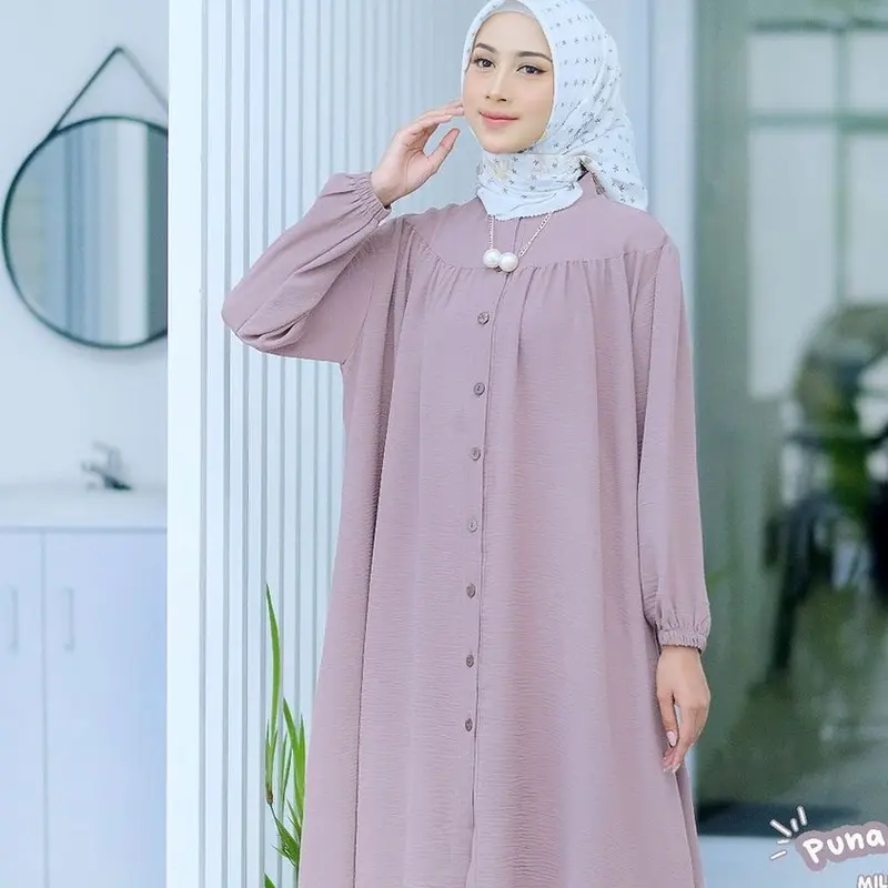 Tunik Rayon Crinkle Premium Terbaik 0