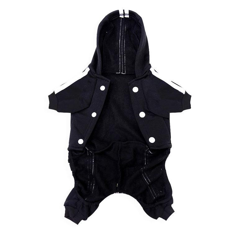 Product Introduction of เสื้อกันหนาวสี่ขา สำหรับสุนัขและแมว ฤดูใบไม้ร่วงและฤดูหนาว มาใหม่ ตัวเลือกหลายแบบ การออกแบบปุ่ม เสื้อผ้าสัตว์เลี้ยง อุปกรณ์สำหรับสัตว์เลี้ยง ทันสมัย อบอุ่น 8