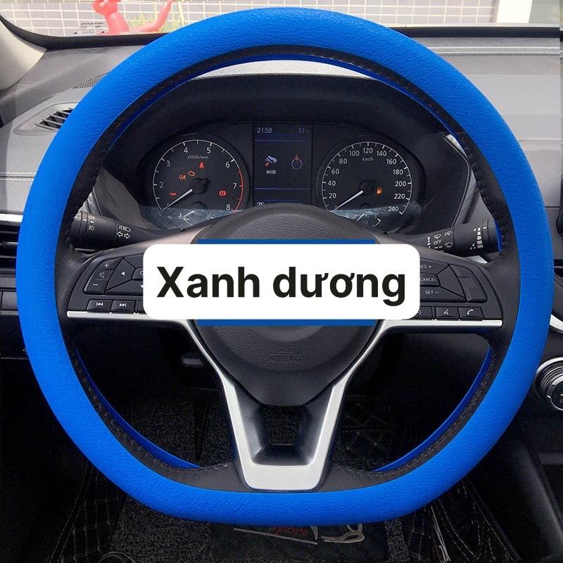 Bọc Vô Lăng Silicon Cao Cấp Chống Trơn Trượt - Bảo Vệ Toàn Diện Vô Lăng Xe Ô Tô - Nội Thất 6