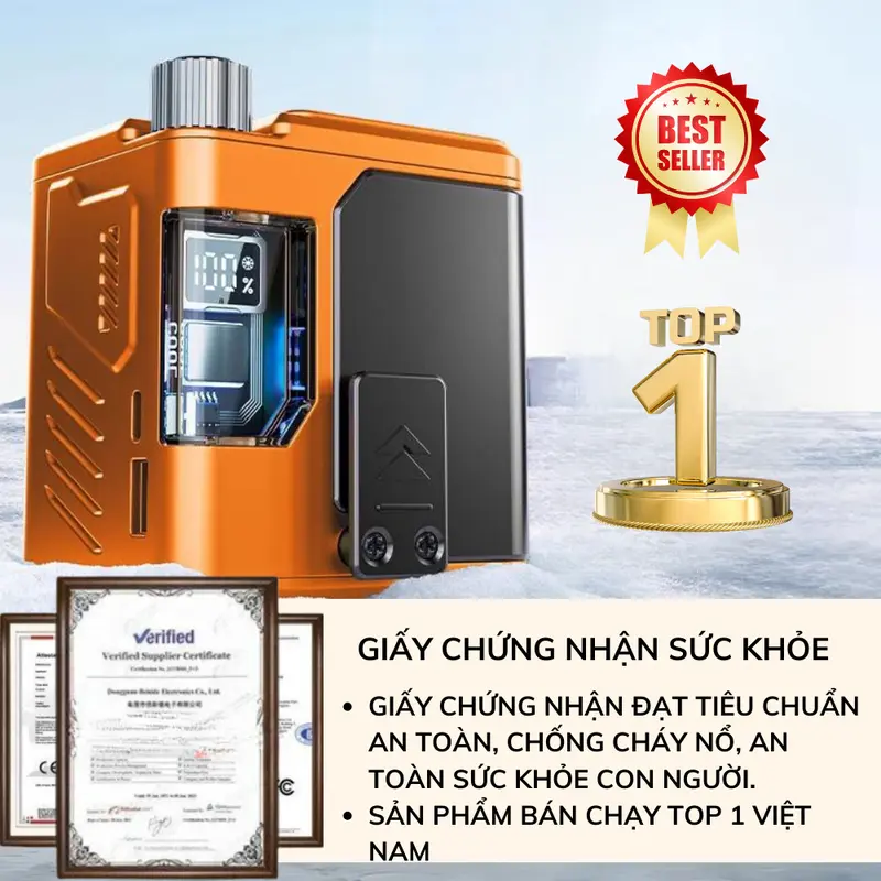 Quạt Tích Điện MUSELOVE, Kẹp Quần Áo, Dung Lượng 10000mAh, Sử Dụng Lên Đến 8h, 100 Mức Độ Gió-QQA01 1