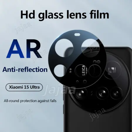 9H Camera Lens Tempered Glass For Xiaomi Mi 15 Ultra Back Camera Black Screen Lens Protector For Xiaomi 15Ultra 5G