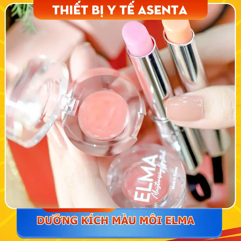 Son dưỡng môi có màu Elma, Dưỡng kích màu môi sau xăm, ngừa thâm loang - Hũ/Son thỏi - Cosmetic, Mỹ Phẩm 4