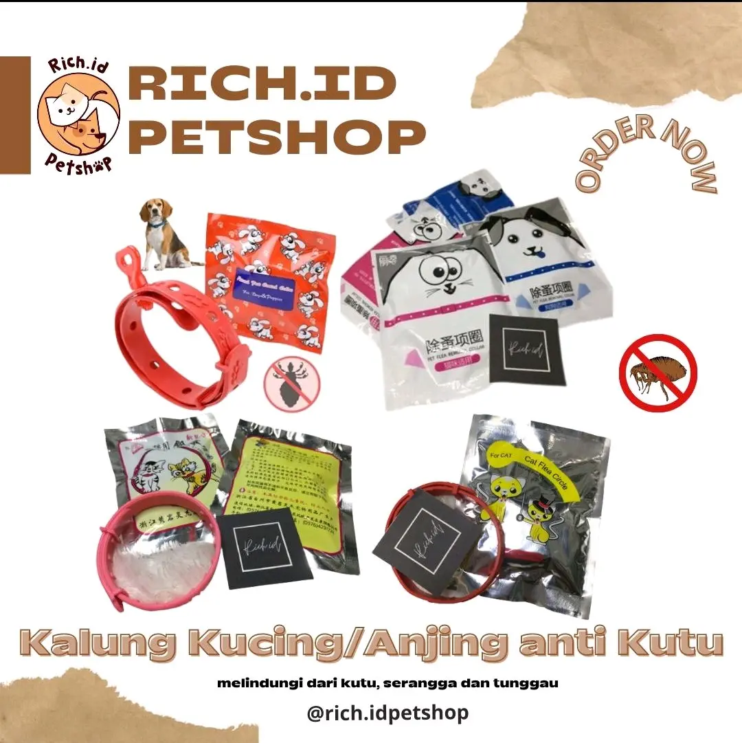 Kalung Kucing Anti Kutu / Kalung Anjing Anti Kutu