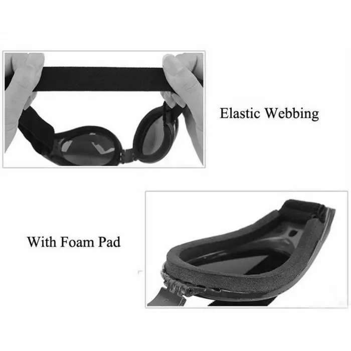 17cm Kacamata Anjing Kucing Aksesoris Mainan Lucu UV Protector Universal 8