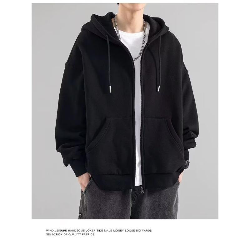 Product Introduction of XL-8XL Korean Basic Hooded Sweatshirt Men Plus Size Hoodie Simple Casual Loose Oversize Pullover Top 7