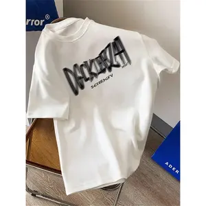 Excetra.id Oversize Couple T Shirts for Daily Wear Men's Oversized Shirts 100% Katun Combed 30s Leher Bulat Sangat Lembut dan Nyaman