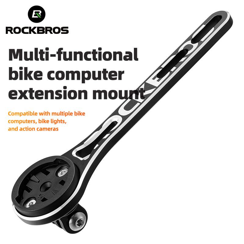 Giá Đỡ Xe Đạp, ROCKBROS, Giá Đỡ Máy Tính Hợp Kim Nhôm, Giá Đỡ Đồng Hồ Tốc Độ, Thích Hợp Cho Garmin / Bryton / Cateye GoPro, Giá Đỡ Mở Rộng Xe Đạp, Giá Đỡ Đèn Nâng Gắn Xe Đạp Đạp Xe Đạp Sports Bi