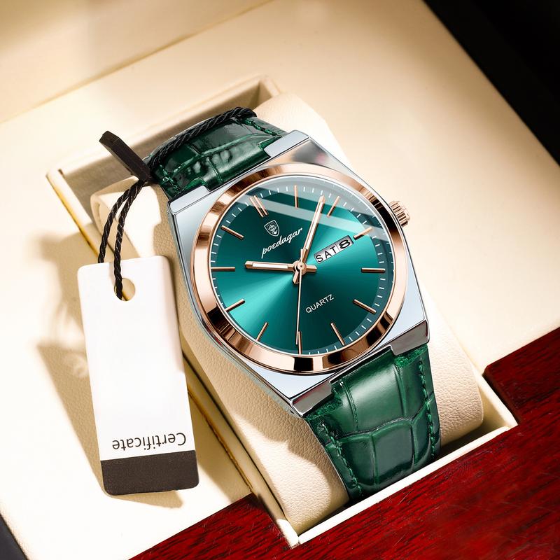 Ultra-Thin Men's Watch Waterproof New Quartz Watch Men chuan  watch 4