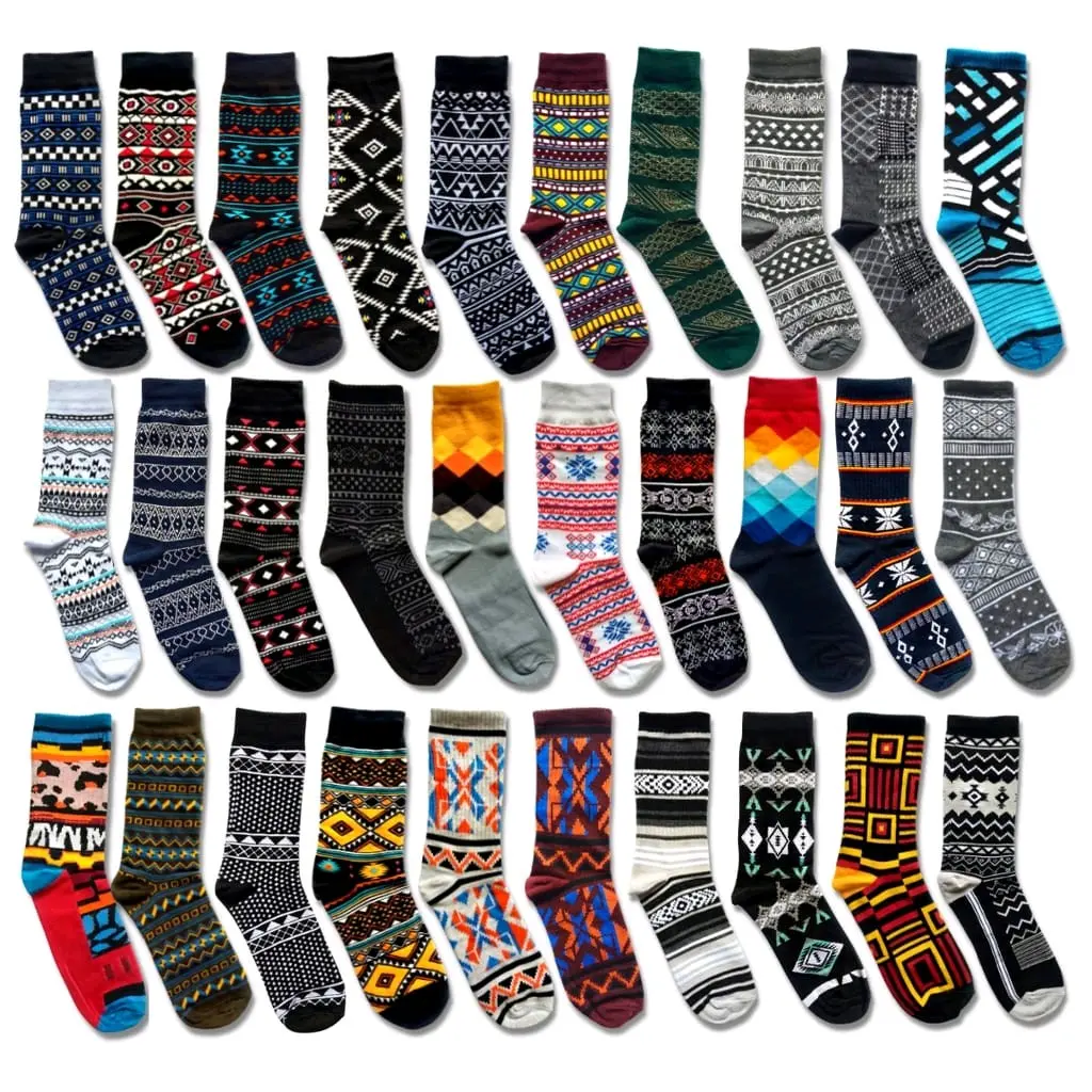 kaos kaki motif tribal dan model oldschool kualitas premium Nyaman Pria Dewasa