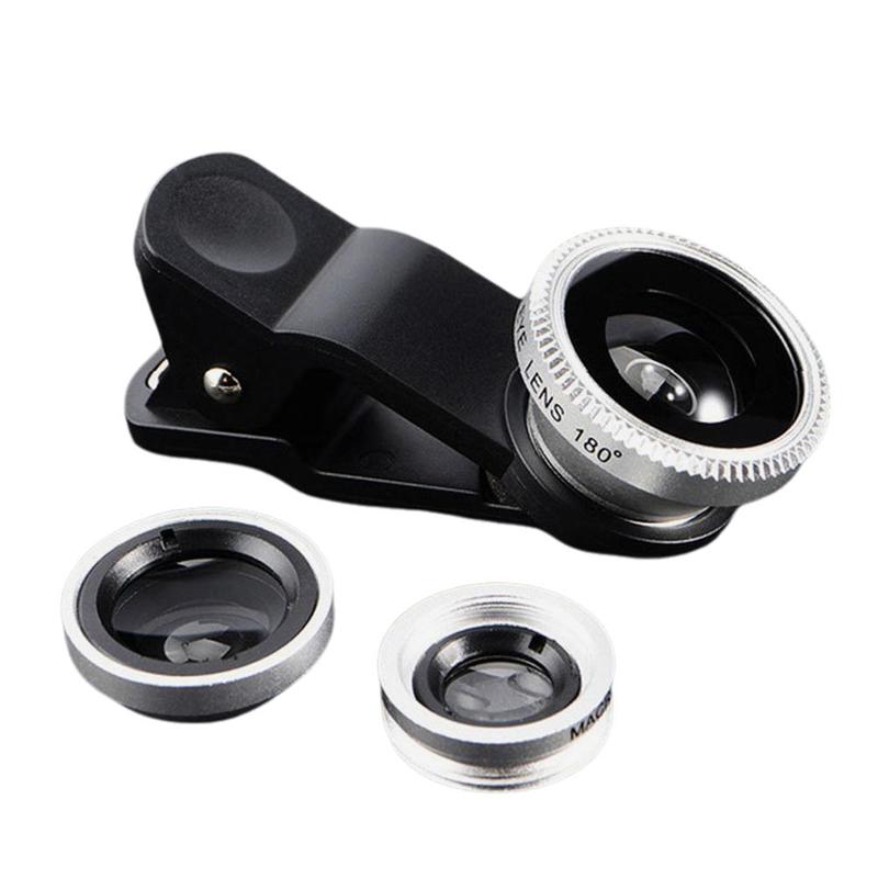 Product Introduction of 3 In1 Fisheye Phone Lens 0.67X Wide Angle Zoom Fish Eye Macro Lenses Camera Kits With Clip Lens R0S7 11