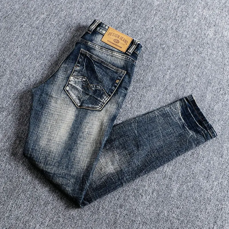 QUẦN JANE NAM [ 986 - CAO CẤP] Menswear Kem Jean Pants Tim 1