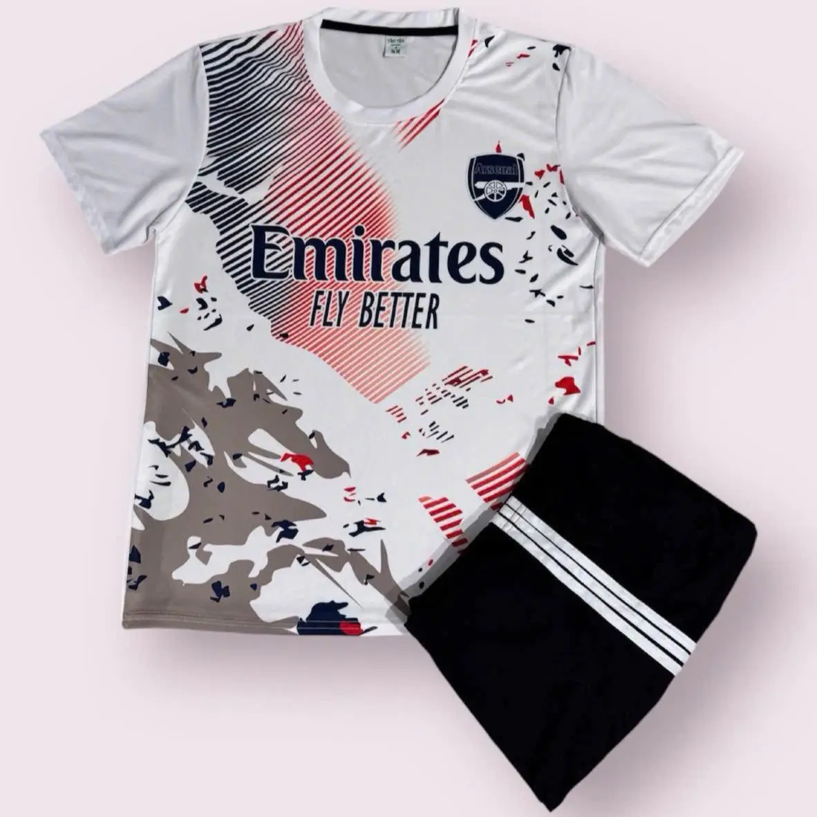 Quần áo thể thao mẫu trắng arsenal