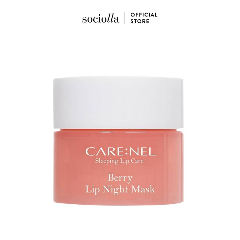 Mặt Nạ Ngủ Cấp Ẩm & Tẩy Tế Bào Môi Hương Dâu Care:nel Berry Lip Night Mask 5g
