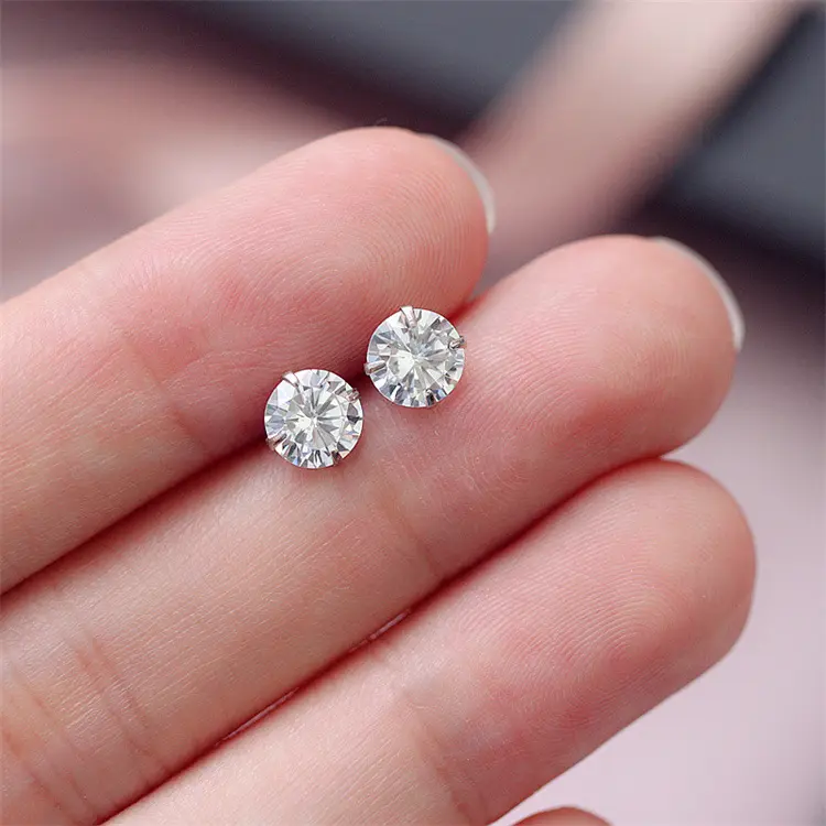 Bông Tai Zircon Mini, An Toàn Và Dễ Phối Đồ Thời Trang Tươi Mới Và Đơn Giản, Thích Hợp Cho Nam Và Nữ, Bông Tai Đinh tán, Đinh tán Ghim S925, Hoàn Hảo Cho Mọi Thứ Lung Linh Hoa Tai Hoa