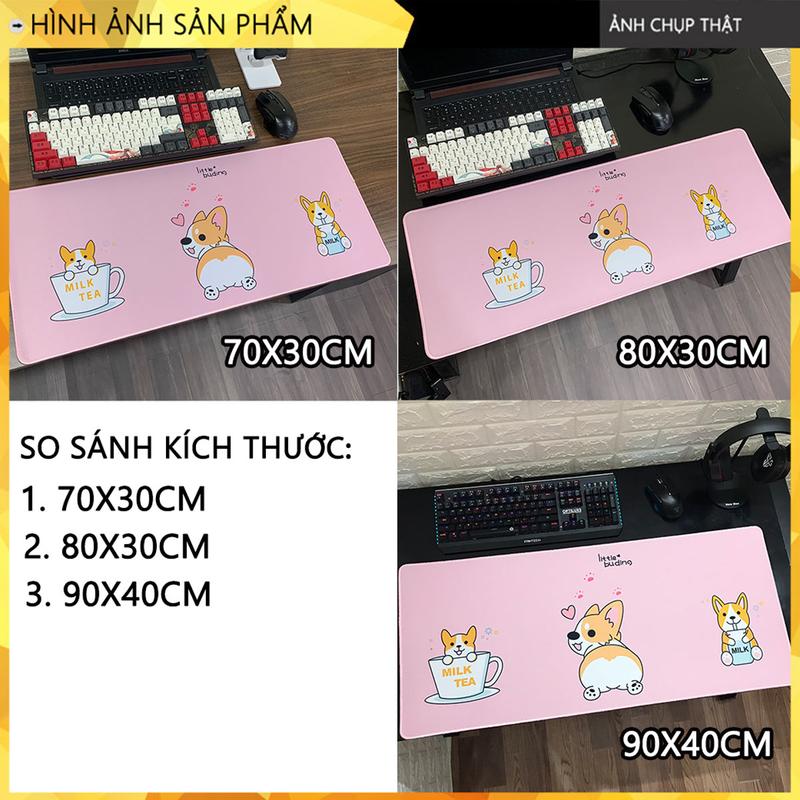 Product Introduction of Lót chuột, bàn di chuột chống nước cỡ lớn One Piece 90x40cm dày 3mm 23