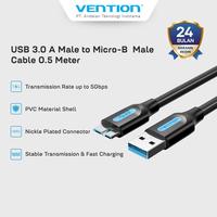 Gambar Vention Kabel Data Micro B to Hardisk USB 3.0 0,5M 2M 3M - COP - 3M dari KomputerMedan OS Kota Medan 1 Tokopedia