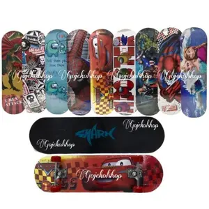 Skateboard Anak Ukuran S M L Mantap Roda Pvc