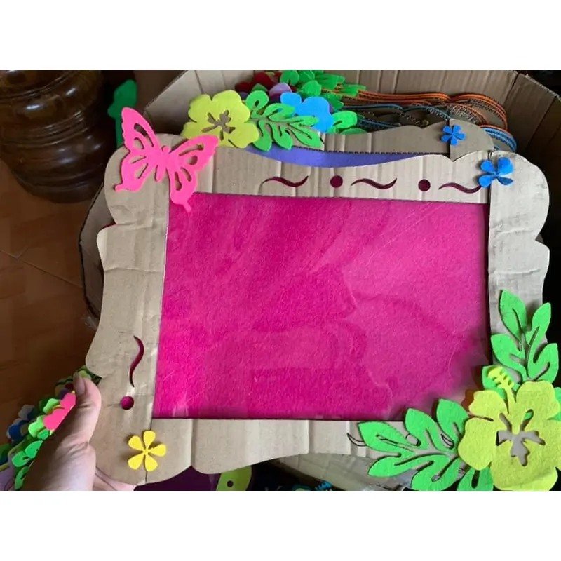 Khung đựng sản phẩm của trẻ A4 mầm non 4