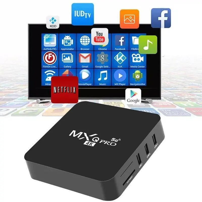 TV Box Android 13.1 MXQ Pro 5G 16G+512G / Smart TV 4K Ultra HD MXQ PRO 4K 5G 1