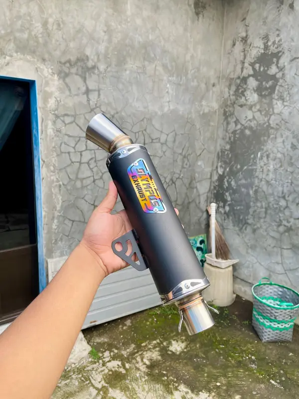 Knalpot samlong all matic vario nmax aerox beat mio scoppy 3