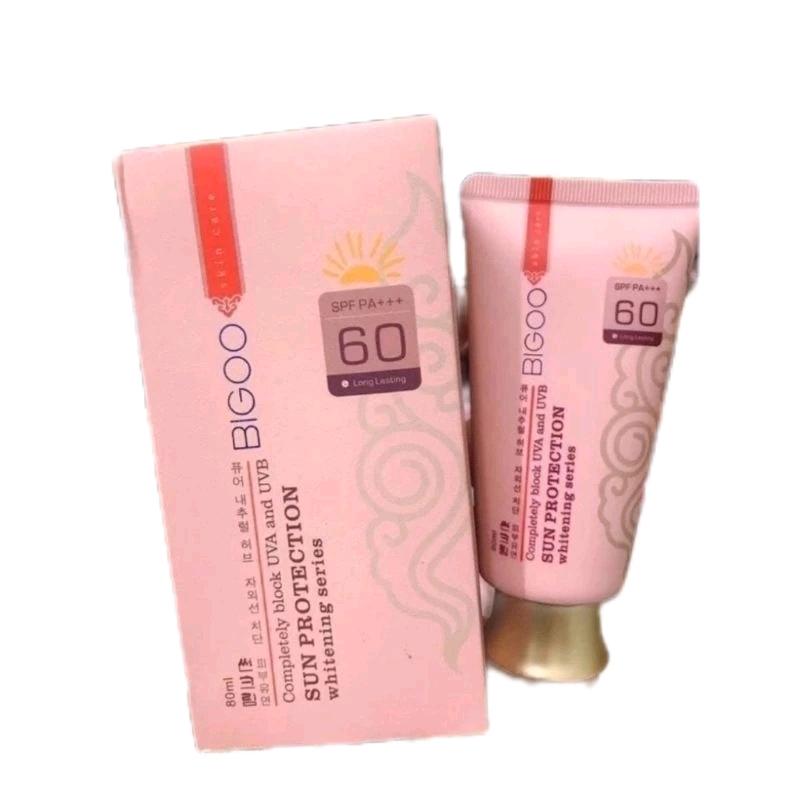 COM BO 2 HỘP KEM CHỐNG NẮNG BIGOO 80ML HÀN QUỐC